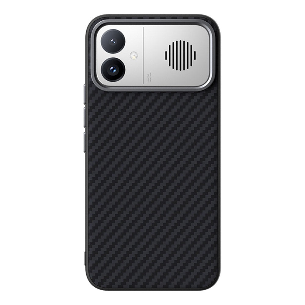 ABEEL For Xiaomi Redmi K90 Max 5G Magnetic Case Carbon Fiber Texture Phone Back Cover