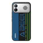 ABEEL For Xiaomi Redmi K90 Max 5G Magnetic Case Micro-Embossing 6D Printed PC TPU Aluminum Alloy Leather Phone Cover