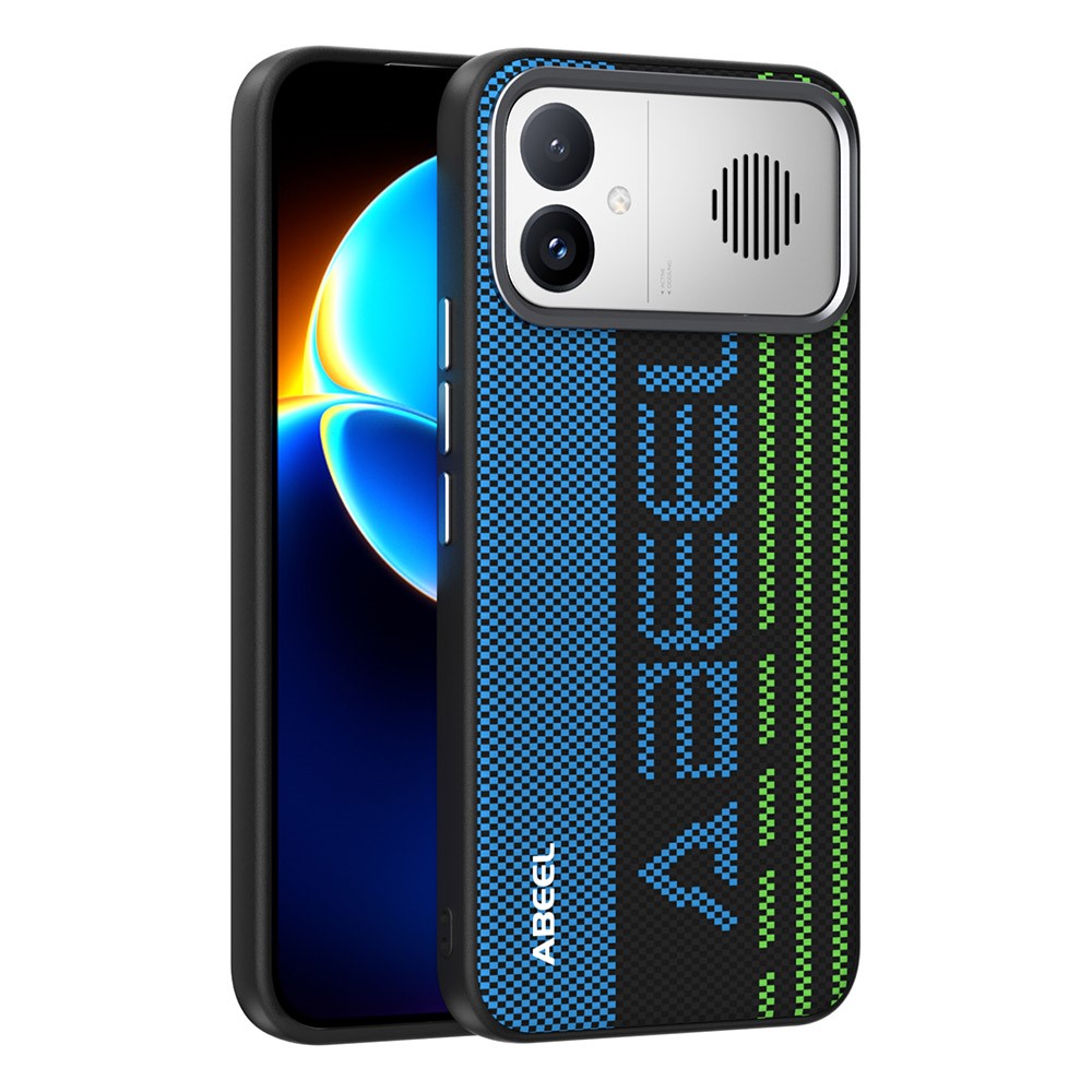 ABEEL For Xiaomi Redmi K90 Max 5G Magnetic Case Micro-Embossing 6D Printed PC TPU Aluminum Alloy Leather Phone Cover