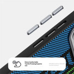 ABEEL For Xiaomi Redmi K90 Max 5G Magnetic Case Micro-Embossing 6D Printed PC TPU Aluminum Alloy Leather Phone Cover