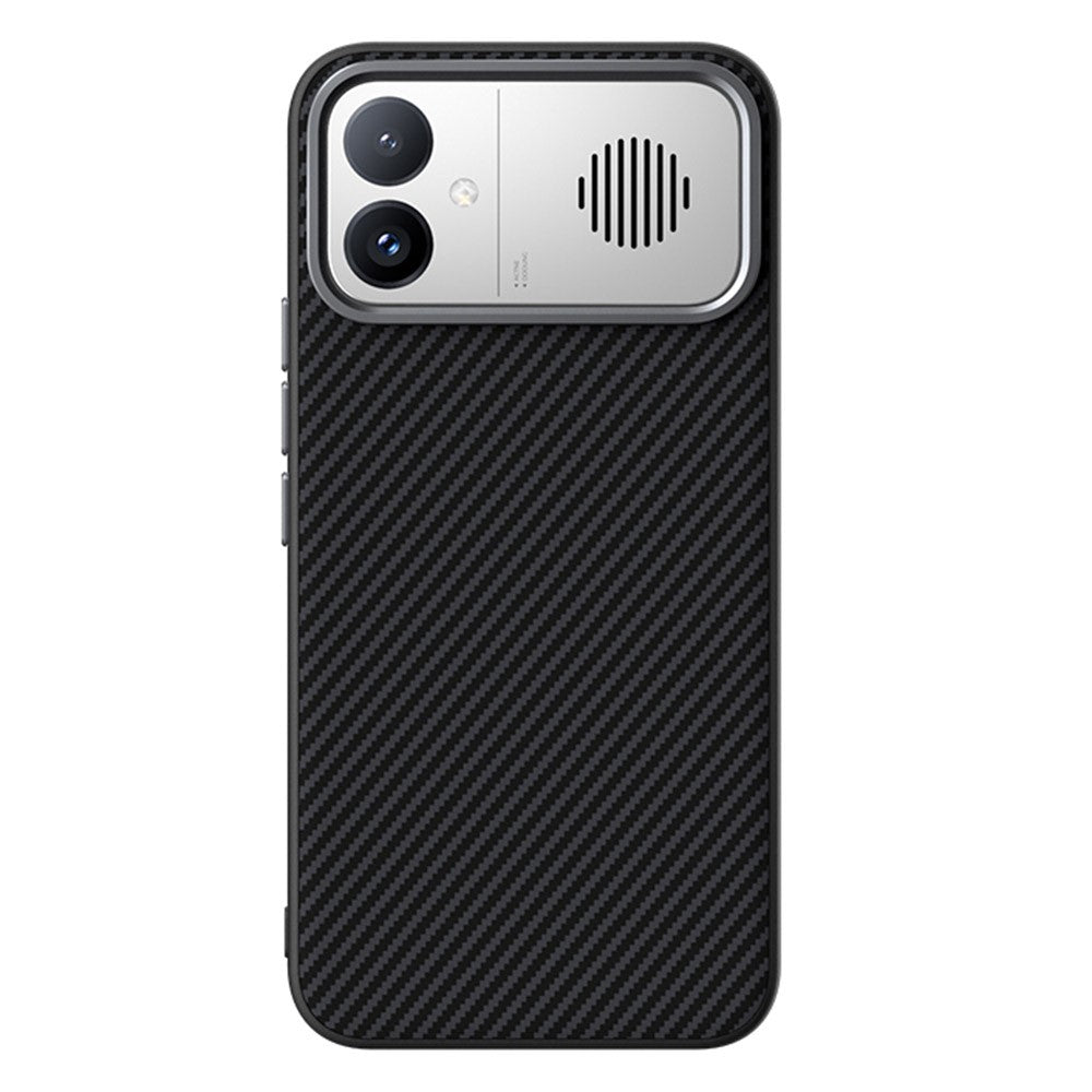 ABEEL För Xiaomi Redmi K90 Max 5G Magnetiskt Skal Slimt Kolfiberstruktur TPU PC PU mobil Baksida