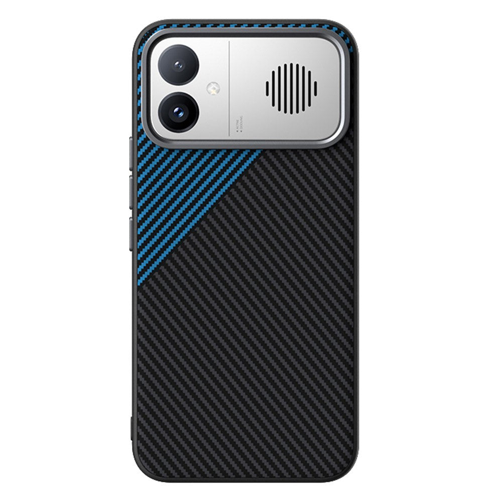 ABEEL För Xiaomi Redmi K90 Max 5G Magnetiskt Skal Slimt Kolfiberstruktur TPU PC PU mobil Baksida