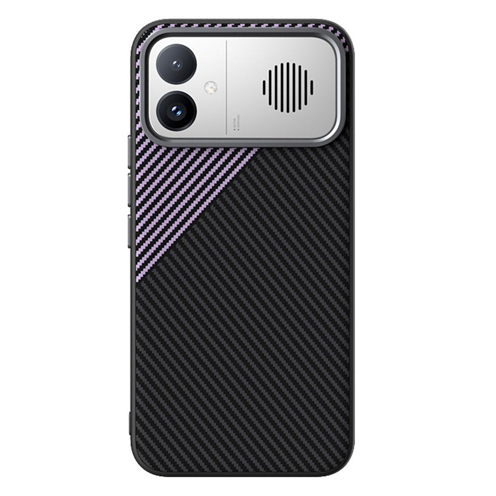 ABEEL För Xiaomi Redmi K90 Max 5G Magnetiskt Skal Slimt Kolfiberstruktur TPU PC PU mobil Baksida
