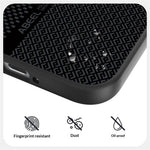 ABEEL För Xiaomi Redmi K90 Max 5G Magnetiskt Skal Ultratunt 6D Tryckt Stötsäkert TPU PC Aluminiumlegering Läder mobilskal
