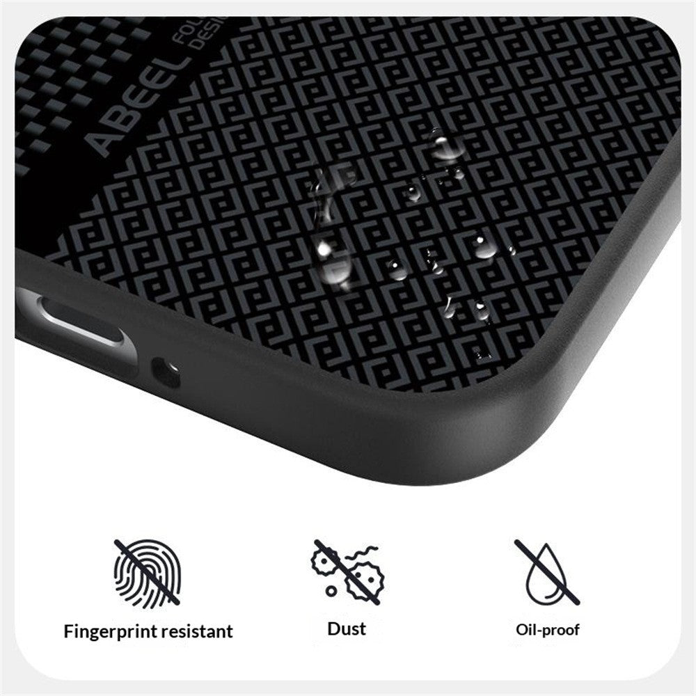 ABEEL För Xiaomi Redmi K90 Max 5G Magnetiskt Skal Ultratunt 6D Tryckt Stötsäkert TPU PC Aluminiumlegering Läder mobilskal