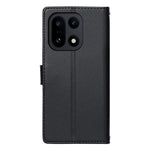 OnePlus 15 5G-skal Präglat Totem-läderfodral med flip-plånbok och handledsrem