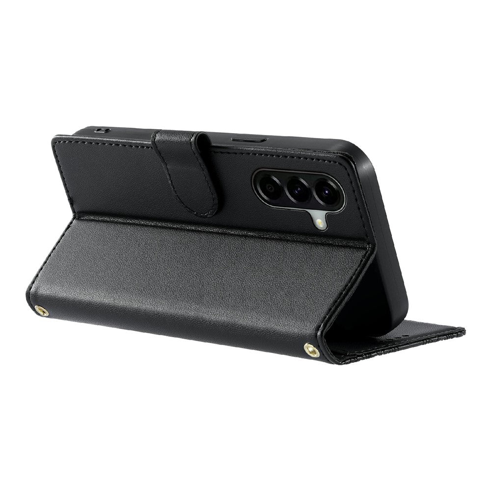 Til Samsung Galaxy A57 5G Etui Præget Totem Læder Flip Tegnebog Telefoncover med Håndrem
