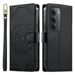 For Xiaomi Redmi 15 4G (EU) (171mm)  /  15 5G (EU) (171mm) Case Embossed Totem Leather Flip Wallet Phone Cover with Wrist Strap
