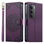 For Xiaomi Redmi 15 4G (EU) (171mm)  /  15 5G (EU) (171mm) Case Embossed Totem Leather Flip Wallet Phone Cover with Wrist Strap