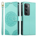 For Xiaomi Redmi 15 4G (EU) (171mm)  /  15 5G (EU) (171mm) Case Embossed Totem Leather Flip Wallet Phone Cover with Wrist Strap