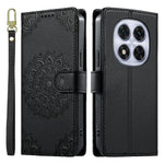For Xiaomi Redmi Note 14 Pro 5G  /  Note 14 Pro+ 5G  /  Poco X7 5G Case Embossed Totem Leather Flip Wallet Phone Cover with Wrist Strap
