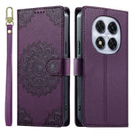 For Xiaomi Redmi Note 14 Pro 5G  /  Note 14 Pro+ 5G  /  Poco X7 5G Case Embossed Totem Leather Flip Wallet Phone Cover with Wrist Strap