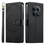 For Xiaomi Redmi Note 15 4G (Global)  /  15 5G (Global)  /  Poco M8 5G Case Embossed Totem Leather Flip Wallet Phone Cover with Wrist Strap