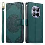 For Xiaomi Redmi Note 15 Pro 5G (Global) Case Embossed Totem Leather Flip Wallet Phone Cover with Wrist Strap
