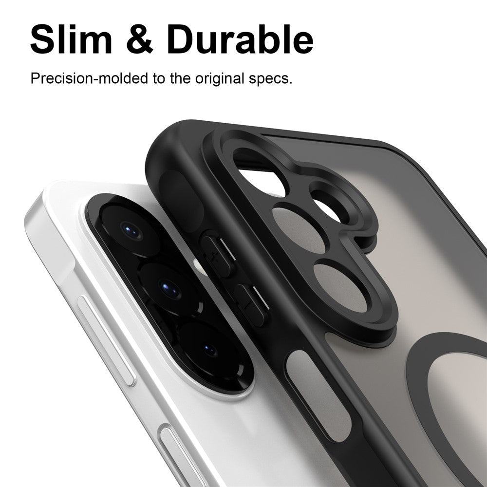 For Samsung Galaxy A27 5G Magnetic Case Anti Drop Matte PC + TPU Phone Cover