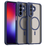 For Samsung Galaxy A27 5G Magnetic Case Anti Drop Matte PC + TPU Phone Cover