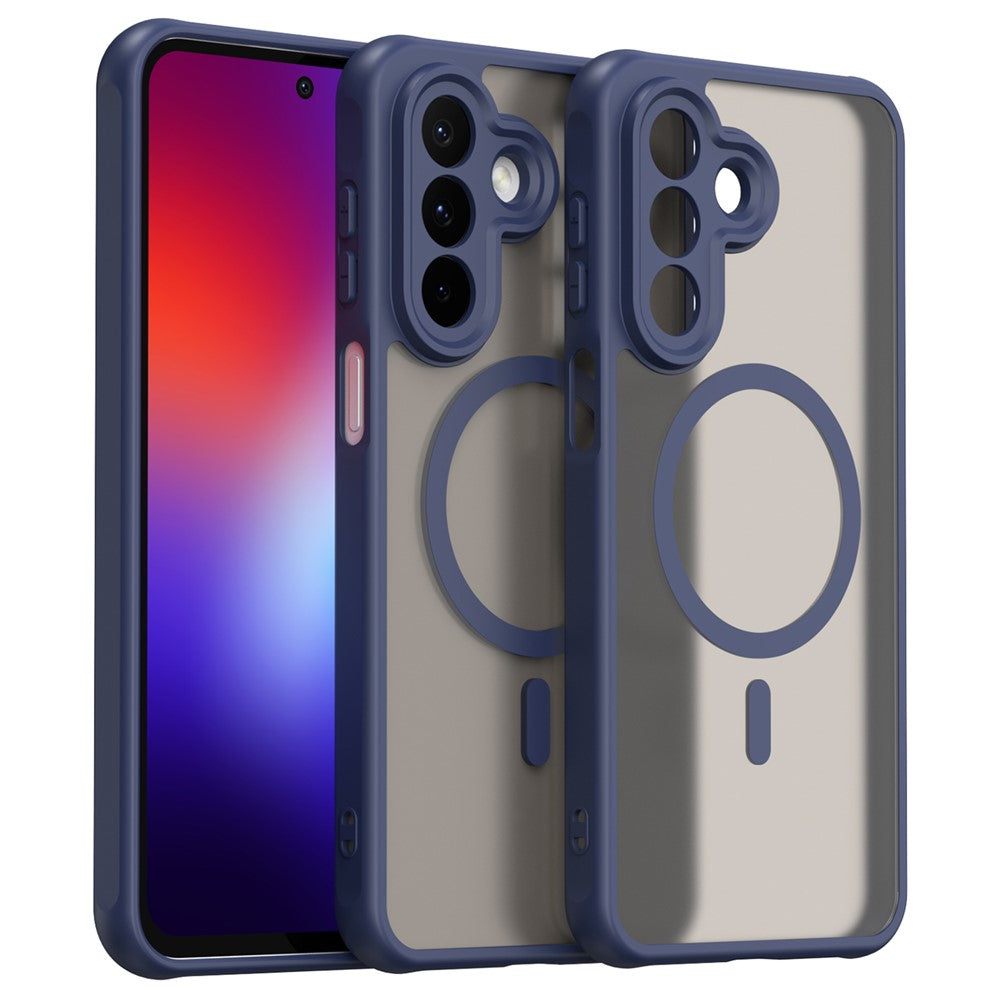 For Samsung Galaxy A27 5G Magnetic Case Anti Drop Matte PC + TPU Phone Cover