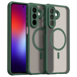 For Samsung Galaxy A27 5G Magnetic Case Anti Drop Matte PC + TPU Phone Cover