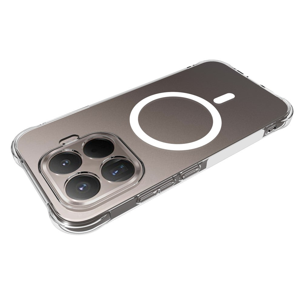 For Xiaomi 17T Magnetic Case TPU Anti-drop Phone Back Cover