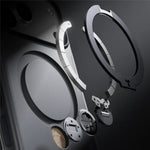 TORRAS Ostand Q3 Air Pro-serien til iPhone 17 Pro Magnetisk etui Roterende støtteben Stødsikkert PC + TPU telefoncover