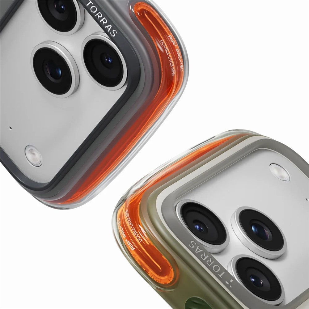 TORRAS Ostand Q3 Air Pro-serien til iPhone 17 Pro Magnetisk etui Roterende støtteben Stødsikkert PC + TPU telefoncover