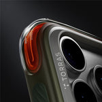TORRAS Ostand Q3 Air Pro-serien til iPhone 17 Pro Magnetisk etui Roterende støtteben Stødsikkert PC + TPU telefoncover