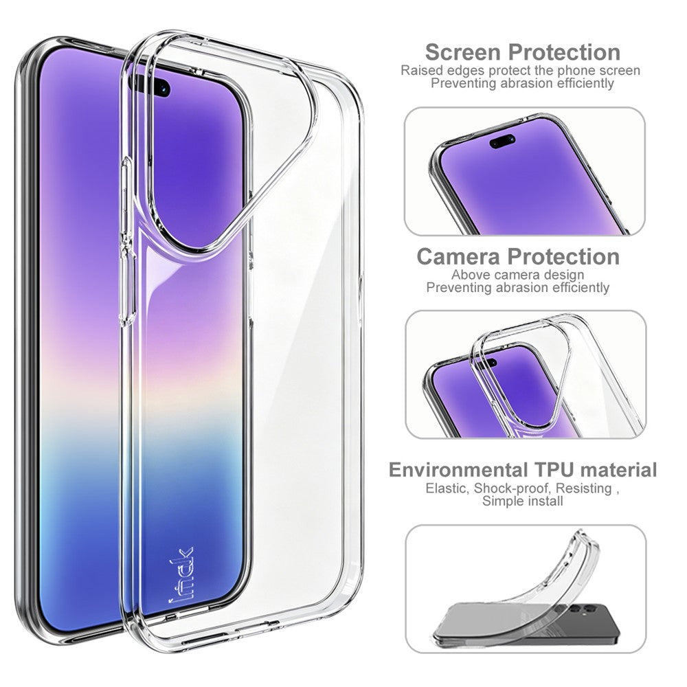 IMAK UX-10 Series For Huawei Pura 90 Phone Case Soft TPU Mobile Back Cover