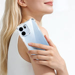 OnePlus 13-cover i PU-læder med kortholder, stofstruktur, hårdt PC-cover