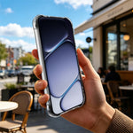 OnePlus 13-cover i PU-læder med kortholder, stofstruktur, hårdt PC-cover