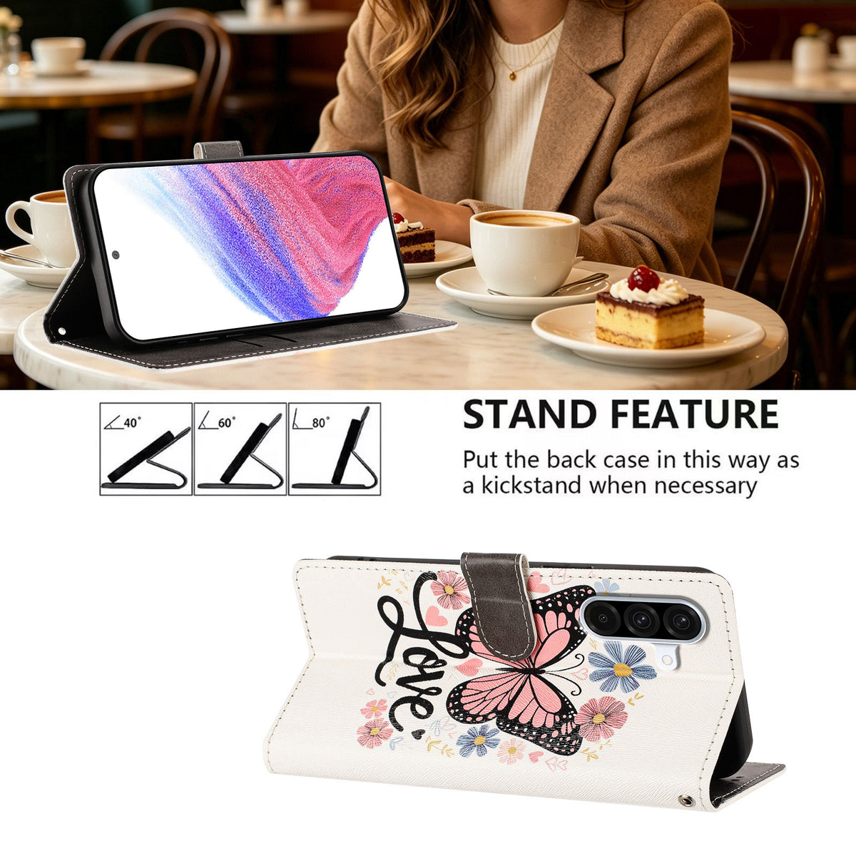 For Samsung Galaxy A36 5G / Galaxy A56 5G / Galaxy M56 5G / Galaxy A37 5G Case Pattern Printed PU Leather Flip Wallet Phone Cover with Wrist Strap
