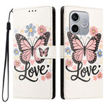 For Honor 600e 5G / Honor X80i 5G / Honor 600 Lite 5G Case Pattern Printed PU Leather Flip Wallet Phone Cover with Wrist Strap