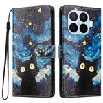 For Xiaomi 17T Pro Case Pattern Printed PU Leather Flip Wallet Phone Cover with Wrist Strap