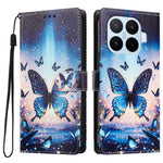 For Xiaomi 17T Pro Case Pattern Printed PU Leather Flip Wallet Phone Cover with Wrist Strap