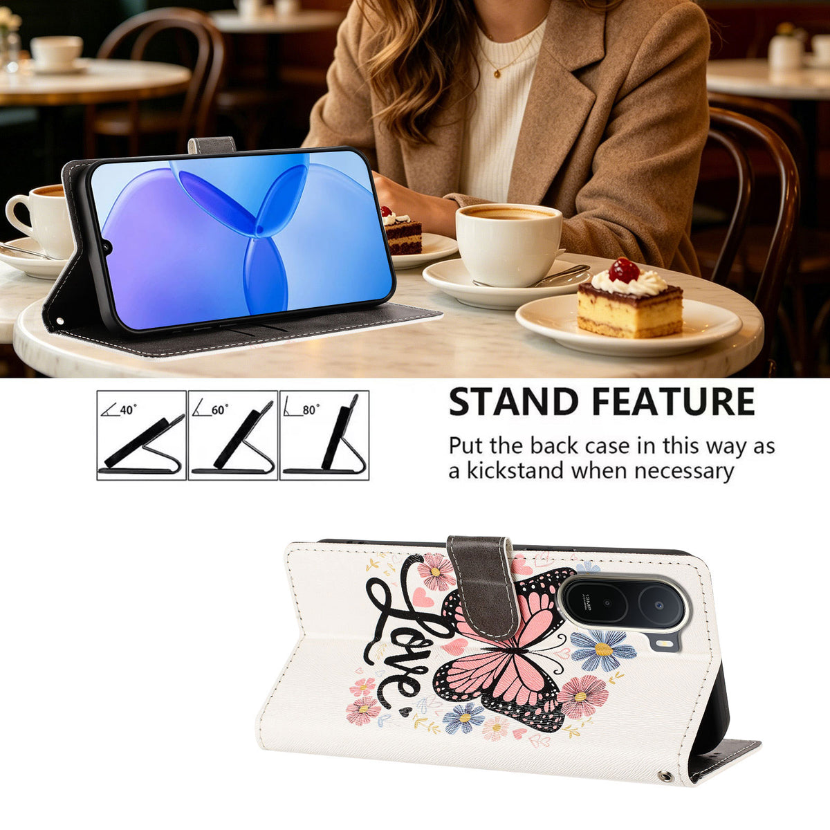 For Xiaomi Poco C85x 5G / Xiaomi Poco C81 Pro 4G / Xiaomi Redmi A7 Pro 4G (171.56mm) Case Pattern Printed PU Leather Flip Wallet Phone Cover with Wrist Strap