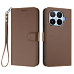 For Xiaomi 17T Leather Case Wallet Stand Phone Cover with Wrist Strap
