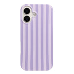 For iPhone 17 Case IMD Stripe TPU Full Coverage Shockproof Phone Protective Cover