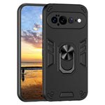 For Google Pixel 11 Pro XL Case PC + TPU Drop Defend Phone Cover with Ring Kickstand