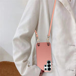 For Samsung Galaxy S26 Ultra Litchi Pattern Case with Lanyard Shockproof PC PU Leather Cover