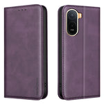 BINFEN COLOR for Xiaomi Redmi A7 Pro 4G (171.56mm) RFID Blocking Calf Texture PU Leather Phone Cover