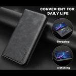BINFEN COLOR for Xiaomi 15T RFID Blocking Calf Texture PU Leather Phone Cover