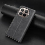 BINFEN COLOR for Xiaomi 15T Pro RFID Blocking Calf Texture PU Leather Phone Cover