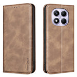 BINFEN COLOR for Xiaomi Redmi Note 14 Pro 4G RFID Blocking Calf Texture PU Leather Phone Cover