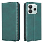 BINFEN COLOR for Xiaomi Poco M7 Pro 5G / Xiaomi Redmi Note 14 5G RFID Blocking Calf Texture PU Leather Phone Cover