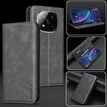 BINFEN COLOR for Xiaomi Poco X7 5G / Xiaomi Redmi Note 14 Pro+ 5G / Xiaomi Redmi Note 14 Pro 5G RFID Blocking Calf Texture PU Leather Phone Cover