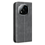BINFEN COLOR for Xiaomi Poco X7 5G / Xiaomi Redmi Note 14 Pro+ 5G / Xiaomi Redmi Note 14 Pro 5G RFID Blocking Calf Texture PU Leather Phone Cover