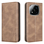 BINFEN COLOR for Xiaomi Poco X7 5G / Xiaomi Redmi Note 14 Pro+ 5G / Xiaomi Redmi Note 14 Pro 5G RFID Blocking Calf Texture PU Leather Phone Cover