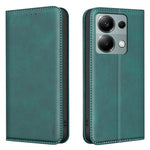 BINFEN COLOR for Xiaomi Poco M6 Pro 4G / Xiaomi Redmi Note 13 Pro 4G RFID Blocking Calf Texture PU Leather Phone Cover