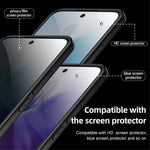 For Xiaomi 13 Clear Hard PC Non-Slip Soft TPU Frame Cover PC Corner Airbags Shock Absorption Phone Case