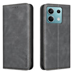 BINFEN COLOR for Xiaomi Redmi Note 13 5G RFID Blocking Calf Texture PU Leather Phone Cover