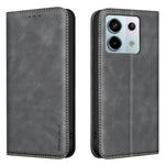 BINFEN COLOR för Xiaomi Redmi Note 13R Pro 5G RFID-blockerande PU-läderfodral med kalvstruktur